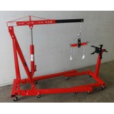 Engine Hoist 2Ton Engine Lifter 2000lbs Inc Engine Stand 1250lbs & Engine Leveller  JL-E03012-SetC